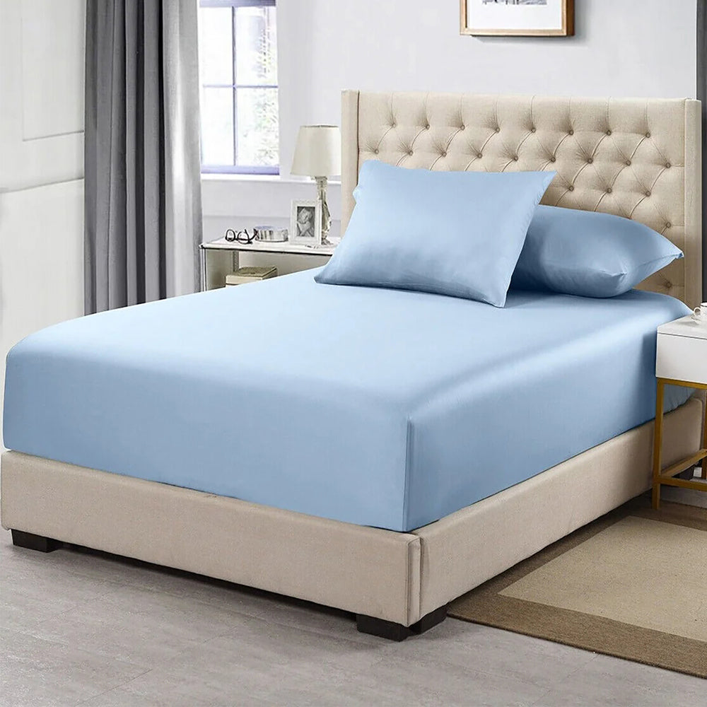 Ddecor Home 1500TC Premium Cotton Blend Combo Set Seafoam