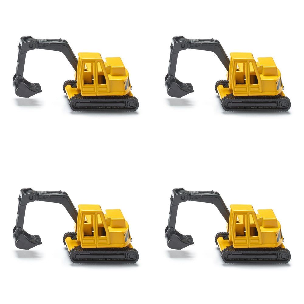 4PK Siku 0801 Excavator Diecast Construction 68mm Vehicle Toy 3y+