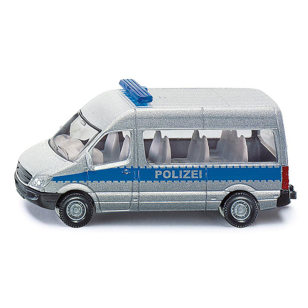4PK Siku 0804 Police Van Diecast 82mm Vehicle Toy 3y+