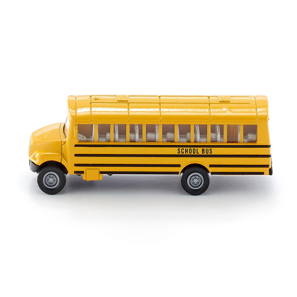 3PK Siku US School Bus Diecast Metal Vehicle 86mm Toy 3y+
