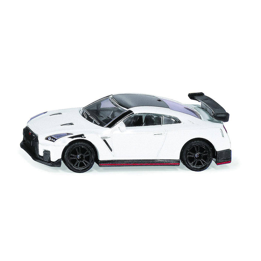 2PK Siku 1579 Nissan GT-R Nismo Diecast Vehicle 80mm Toy White 3y+