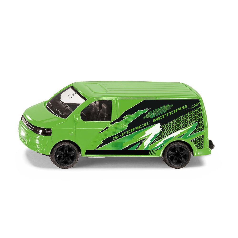 2PK Siku Volkswagen Transporter Green Diecast Metal Toy Car 3y+