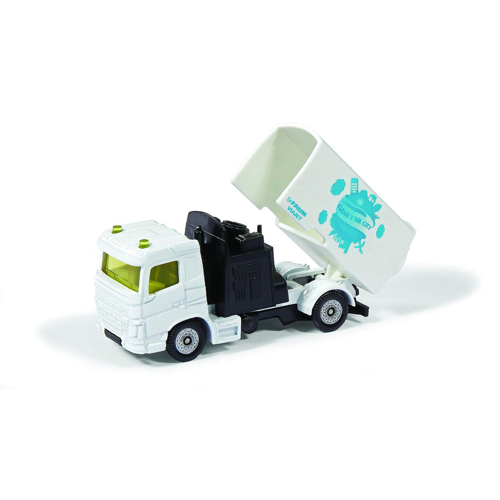 2PK Siku Municipal Set Road Sweeper + Garbage Truck Diecast Vehicle 3y+