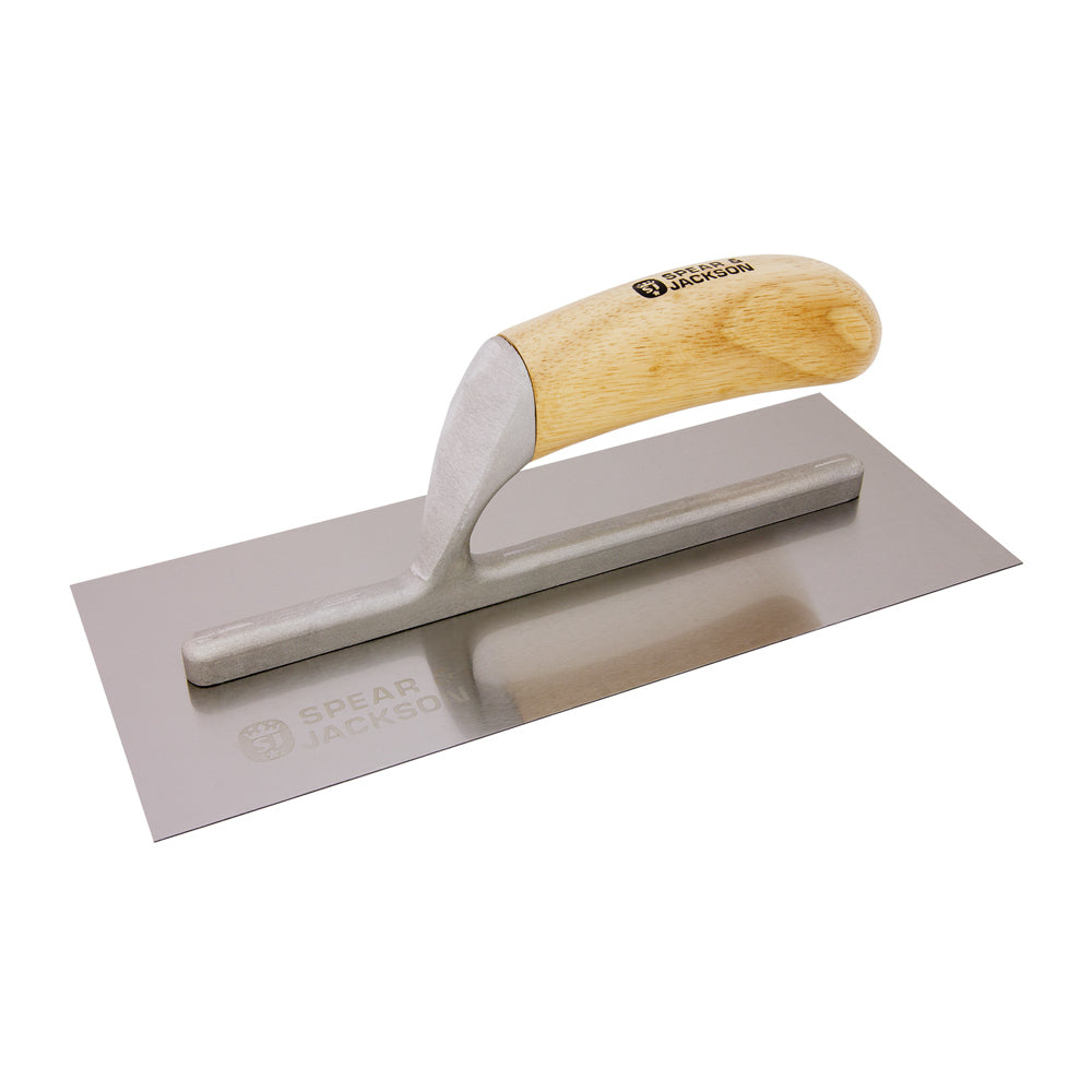 3PK Spear & Jackson C/Steel Plastering Float Timber Handle 280mm