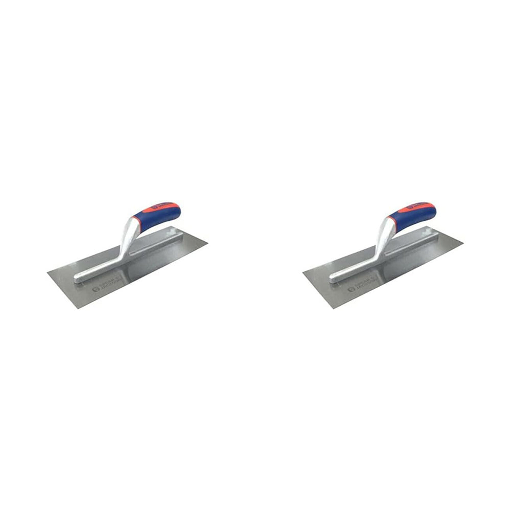 2PK Spear & Jackson C/Steel Plastering Float Soft Grip Handle 330mm