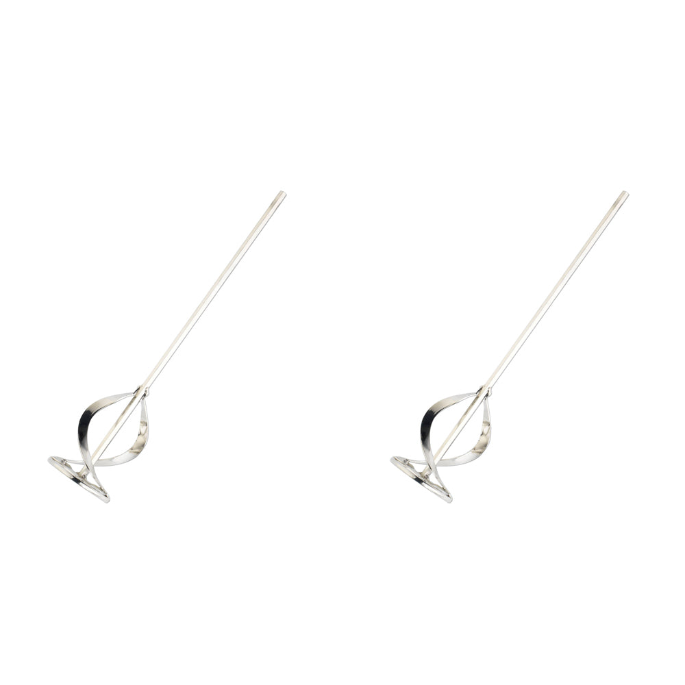 2PK Spear & Jackson Mixing Paddle Paint Mixer/Stirrer 115mm - Silver