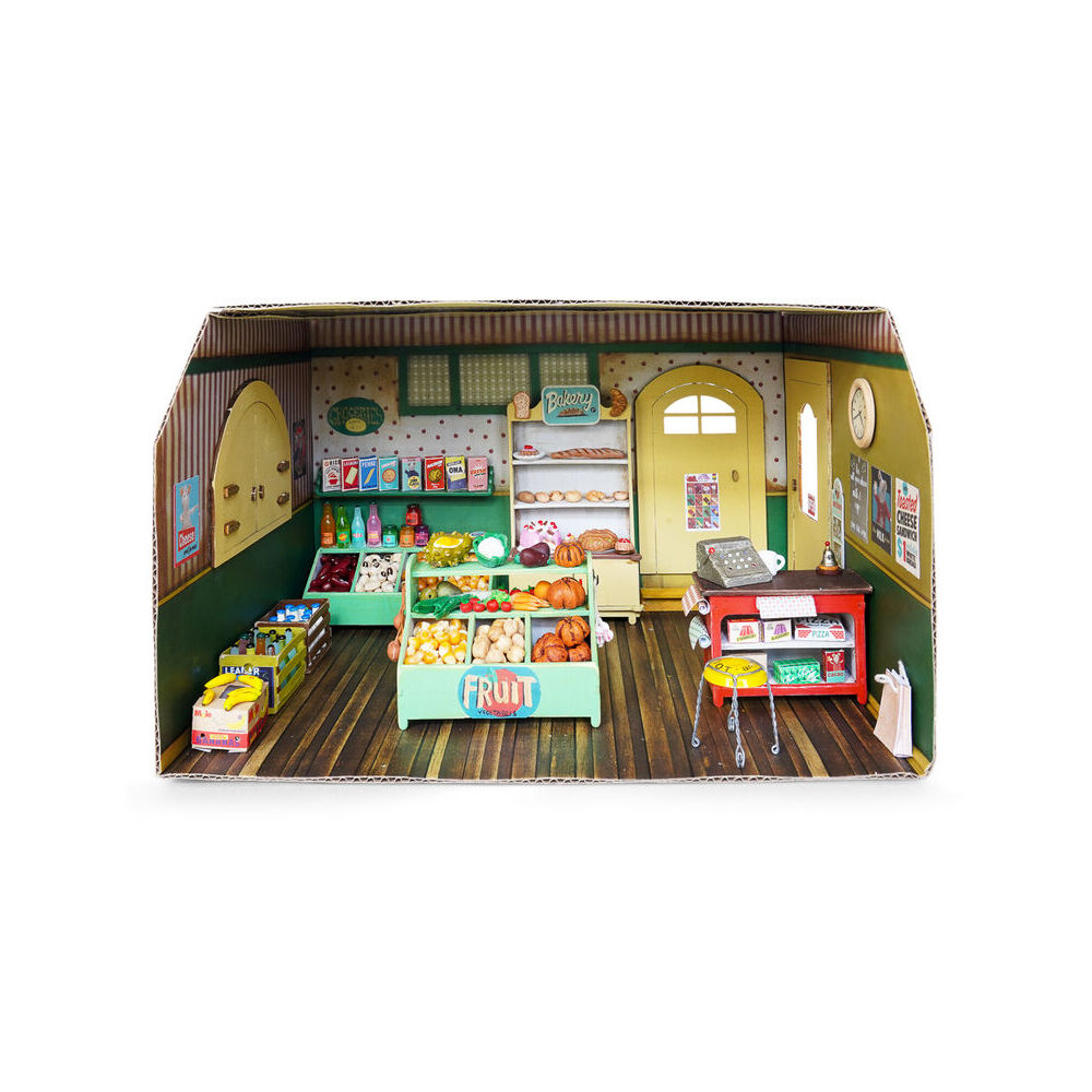 Sam & Julia Wooden Furniture Kit Shop Kids DIY Toy 6y+