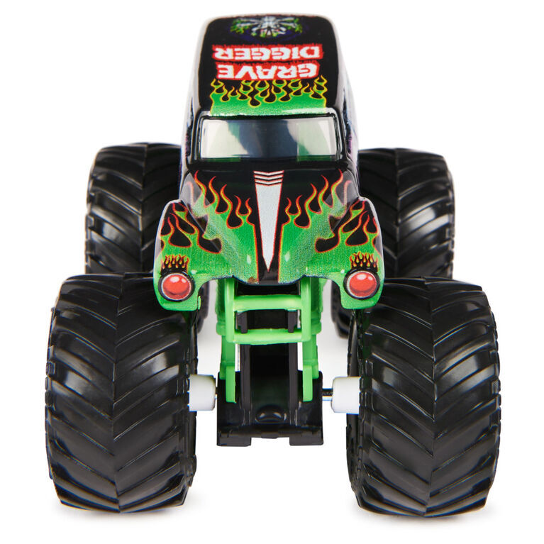 2PK Spin Master Monster Jam 1:64 Diecast Trucks w/Accessory Kids Toy Asstd 3+