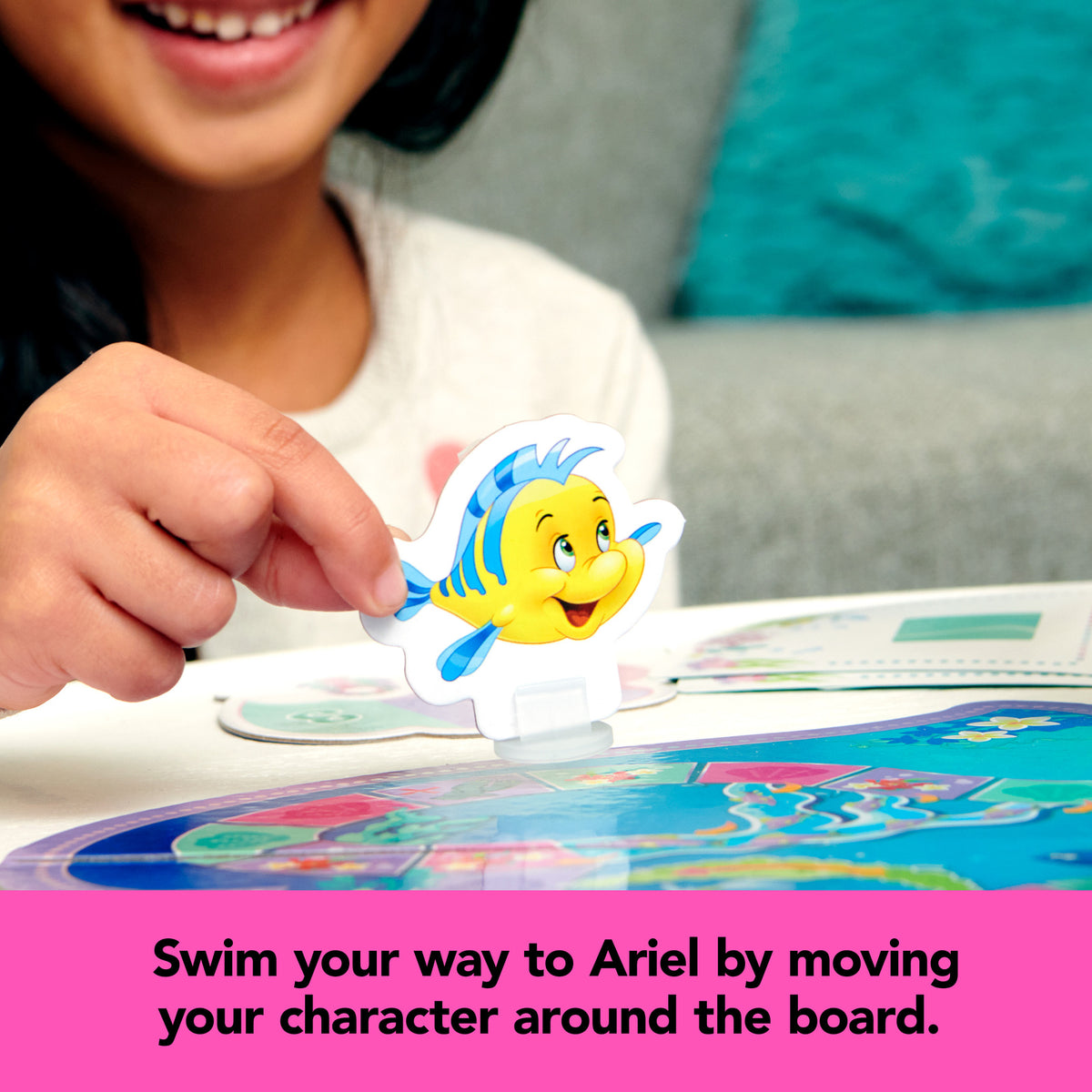 2PK Spin Master Little Mermaid Signature Game 2-4 Players Kids Toy 4+