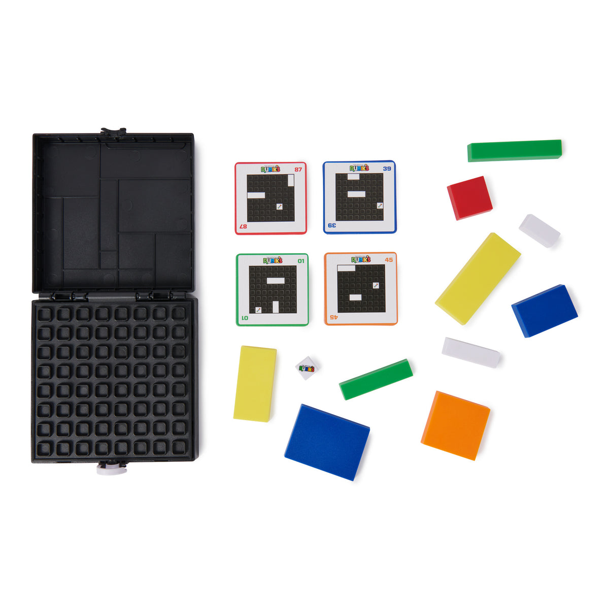 Spin Master Rubik's Gridlock Puzzle Game 1-4 Player 7+