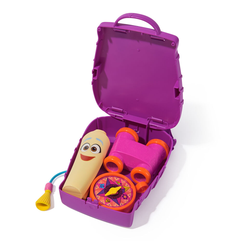 Spin Master Dora the Explorer Backpack w/ Map 8 In Kids - Purple 3y+