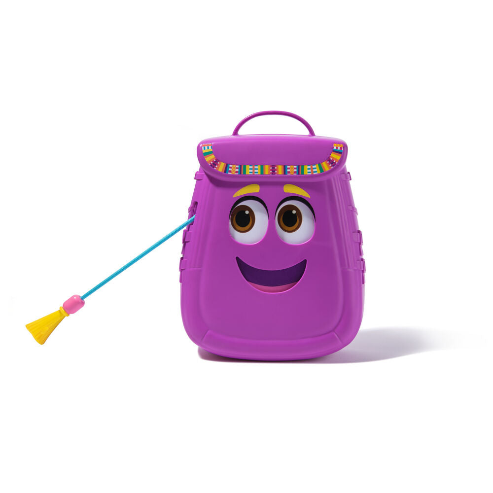 Spin Master Dora the Explorer Backpack w/ Map 8 In Kids - Purple 3y+