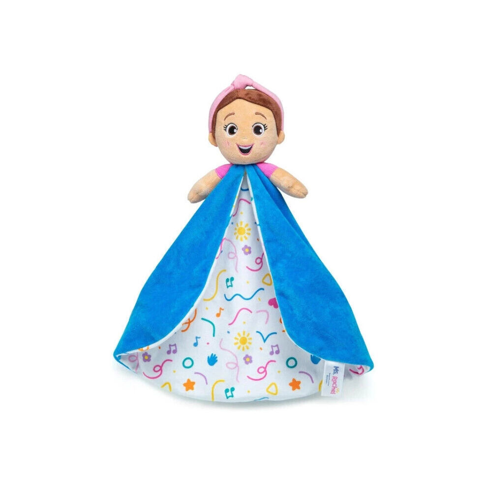 Ms Rachel Huggable Soft Comforter Lovey Security Blanket for Kids 0-1y+