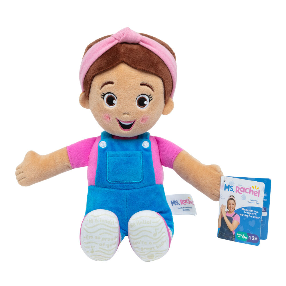 Ms Rachel Cuddle & Comfort Doll Plush Soft Learning Toy Kids/Children 1y+