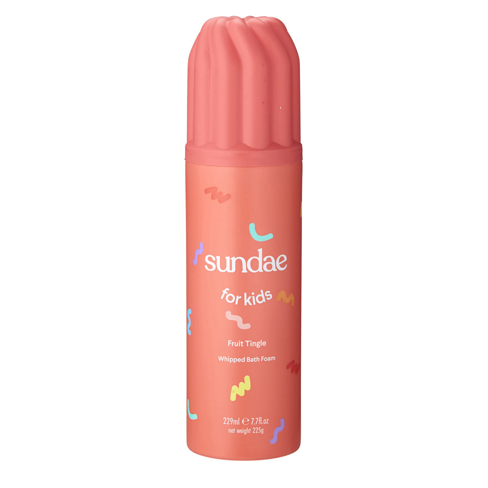 2PK Sundae Kids Shower Bathroom Foam Fruit Tingle Bodywash 229ml
