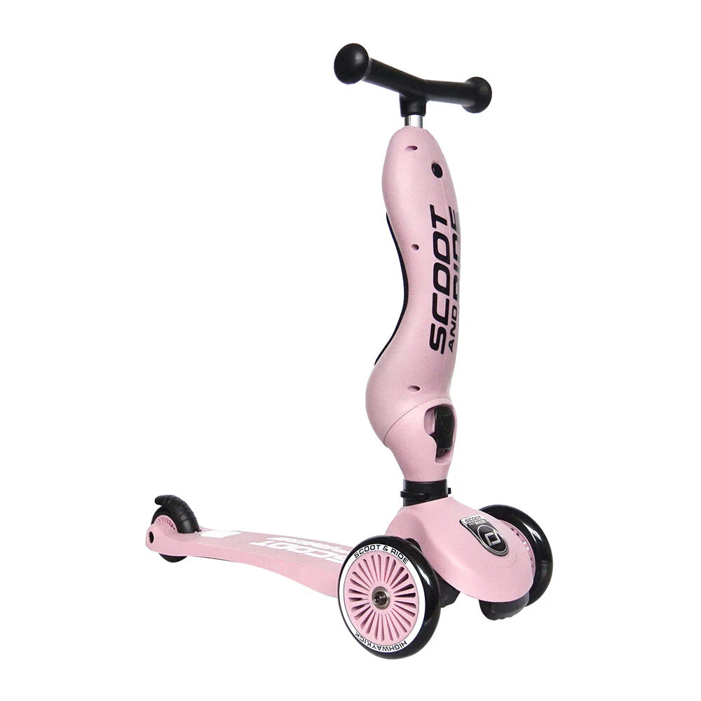 Scoot & Ride Highway Kick 1 Scooter Rose Kids/Childrens Toy 12+