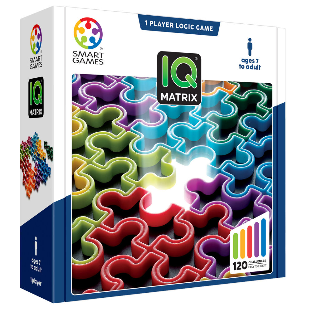 Smart Games IQ Matrix Logic Puzzle Game Kids/Children Educational Toy 7y+