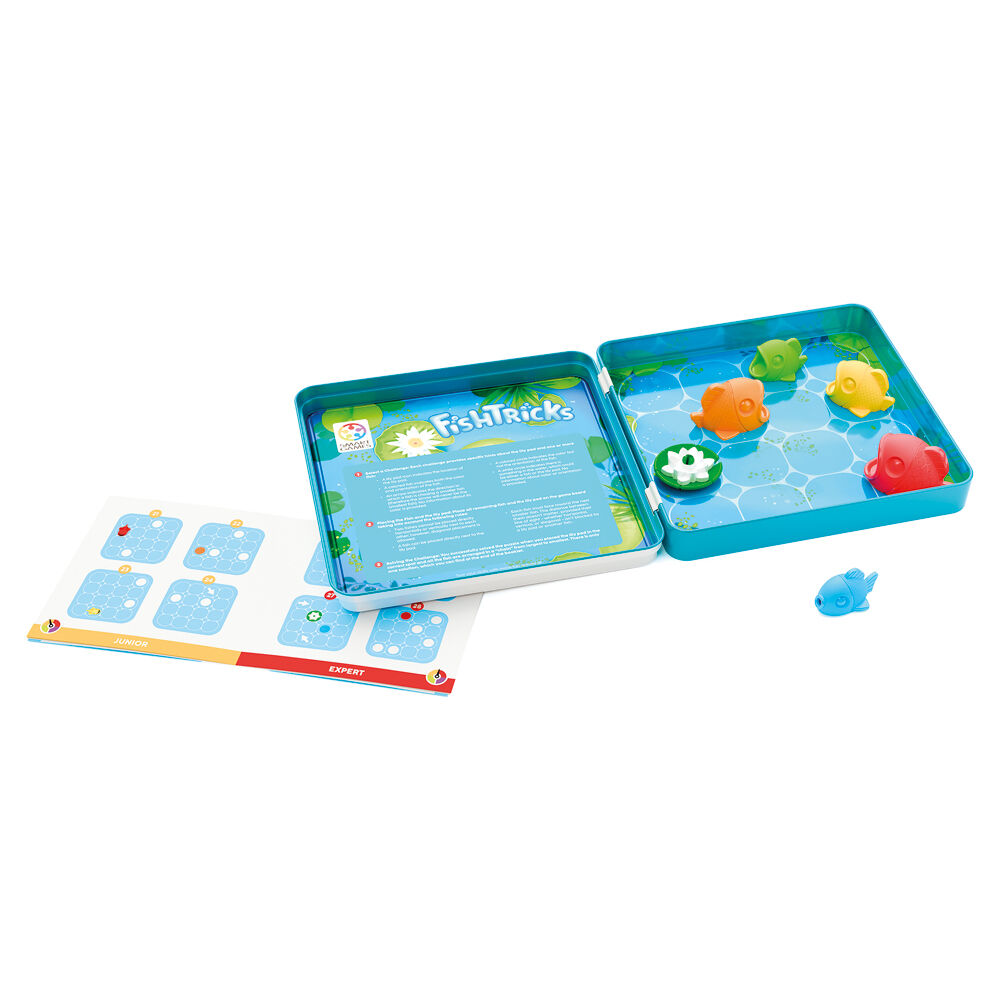 Smart Games Fish Tricks Logic Puzzle Game Kids Educational Toy 5y+