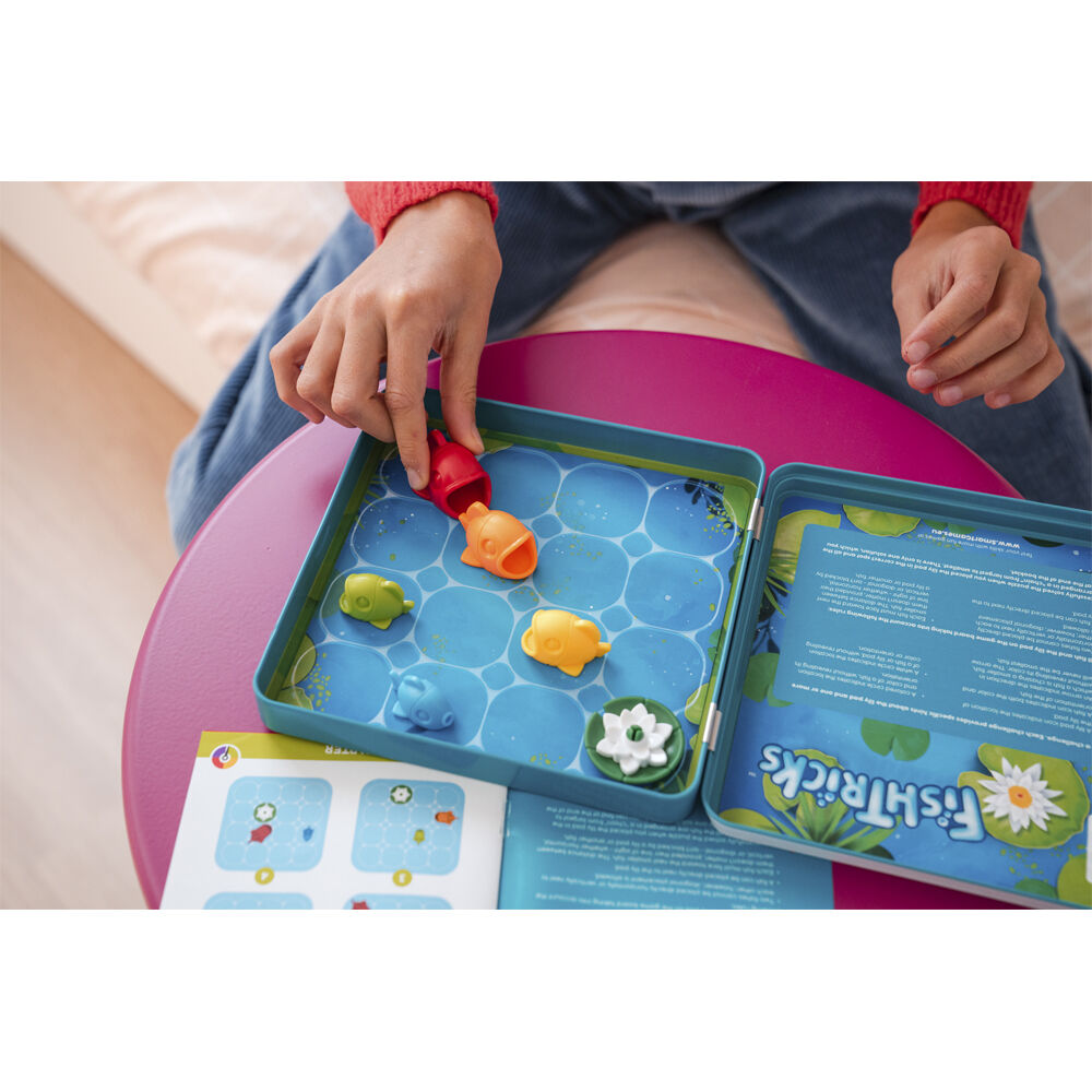 Smart Games Fish Tricks Logic Puzzle Game Kids Educational Toy 5y+