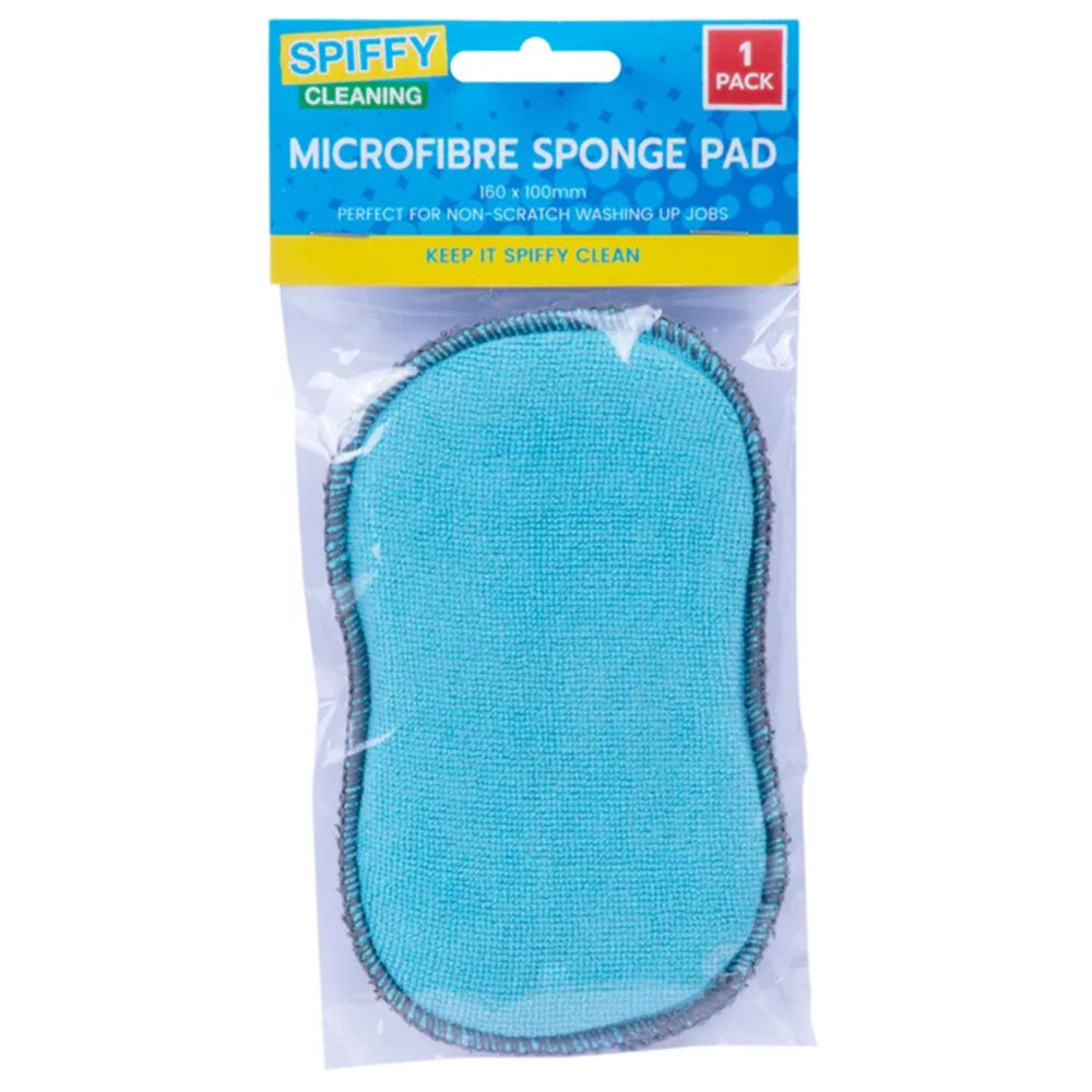 8x Spiffy Microfibre Sponge Pad