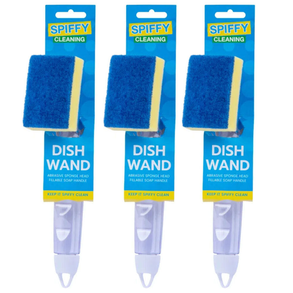 3x Spiffy Dish Wand