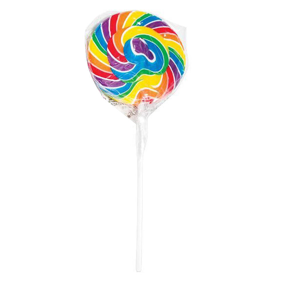 24PK Sweetworld Colorful Swirl Pop Lollipop Sweet Confectionery Candy 50g