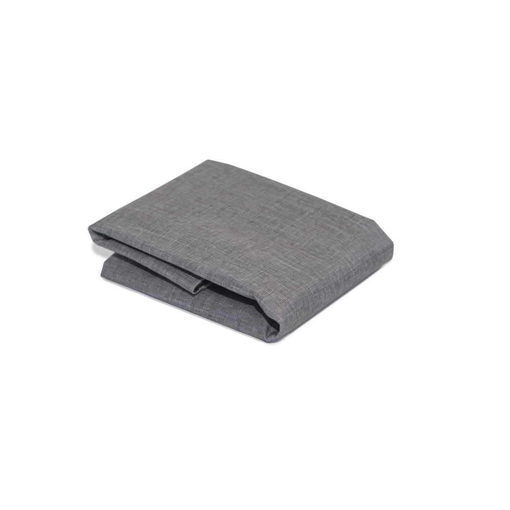 Superior Pet Essentials Twilled Canvas Mid Grey Raised Dog Bed Cover Mini