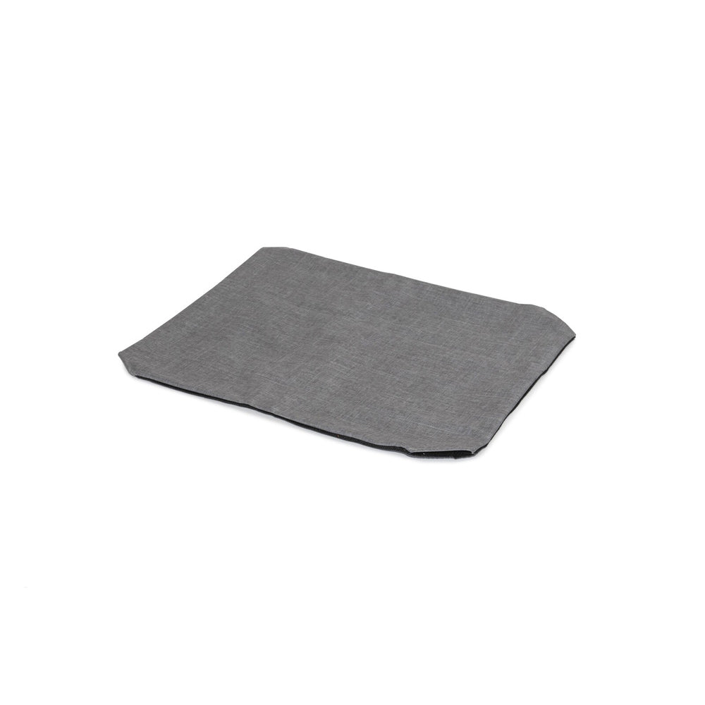 Superior Pet Essentials Twilled Canvas Mid Grey Raised Dog Bed Cover Mini