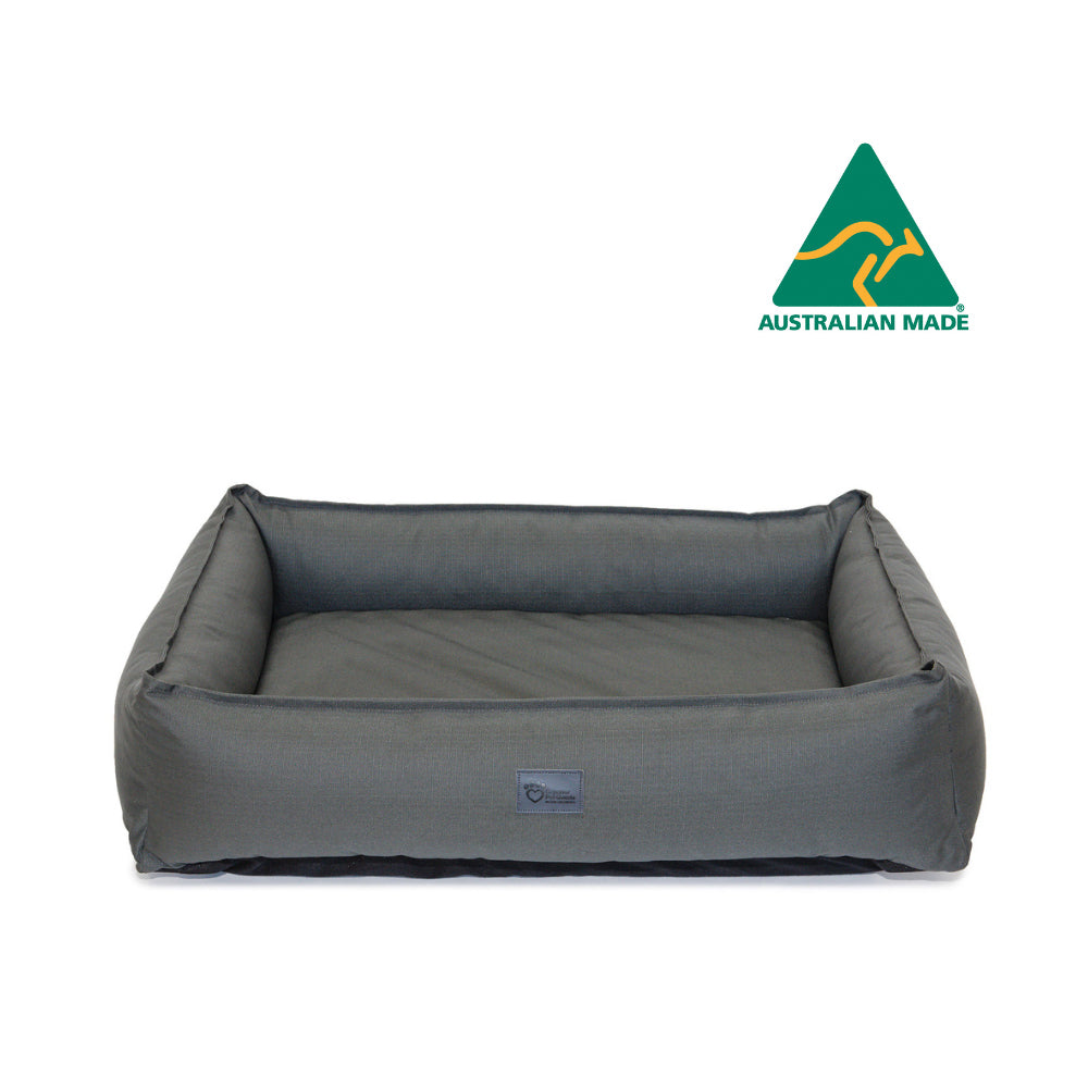 Superior Pet Plus Ortho Pet/Dog Lounger/Bed Ripstop Jungle Grey Large 116cm