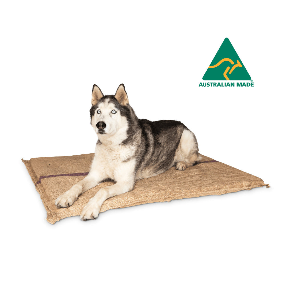 Superior Pet Essentials Hessian Foam Pet/Dog Mat Large 100cm