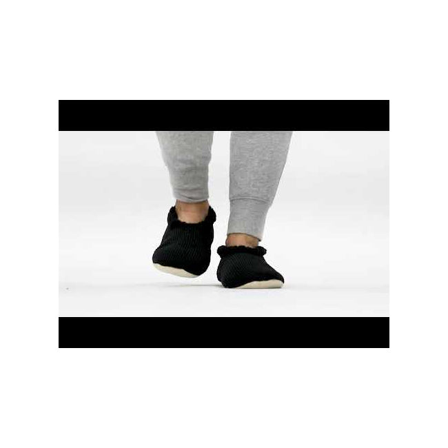 Splosh SnuggUps Men's Soft Slippers Cord Black