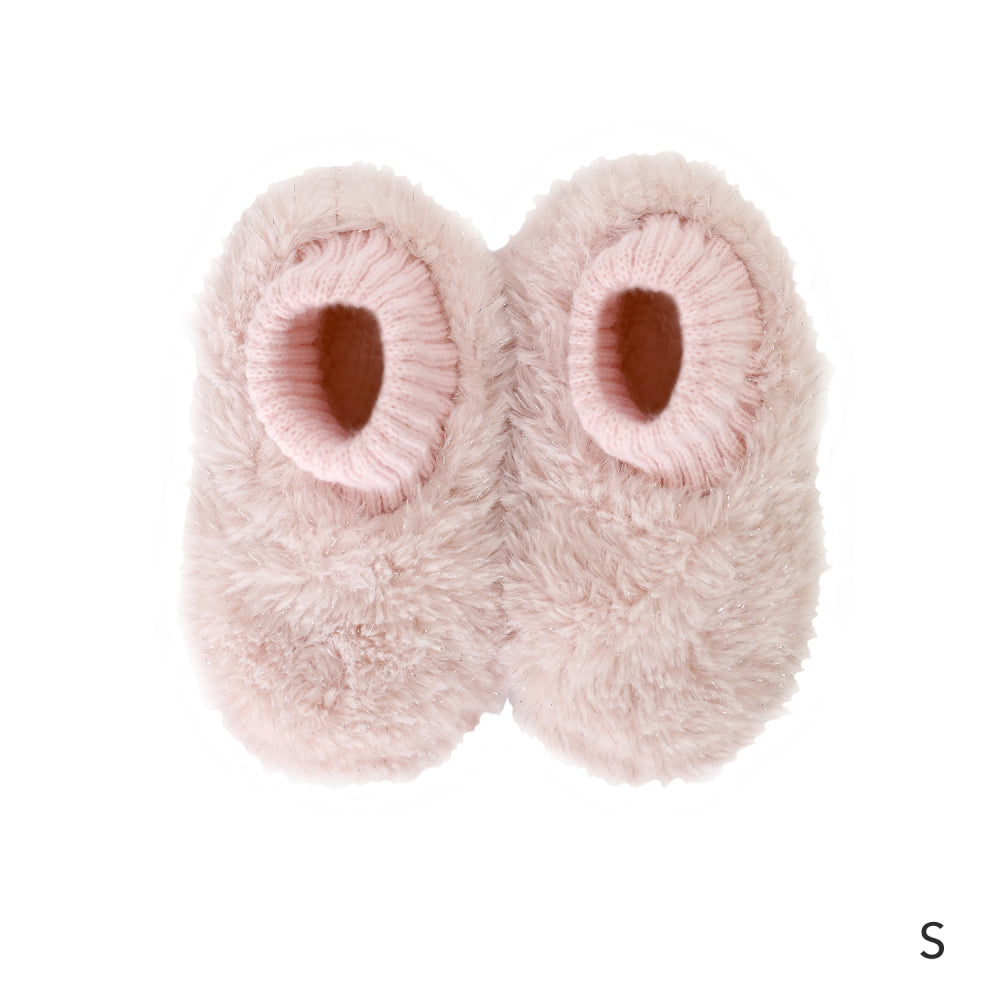Splosh SnuggUps Toddler Slippers Non-Slip Metallic Pink