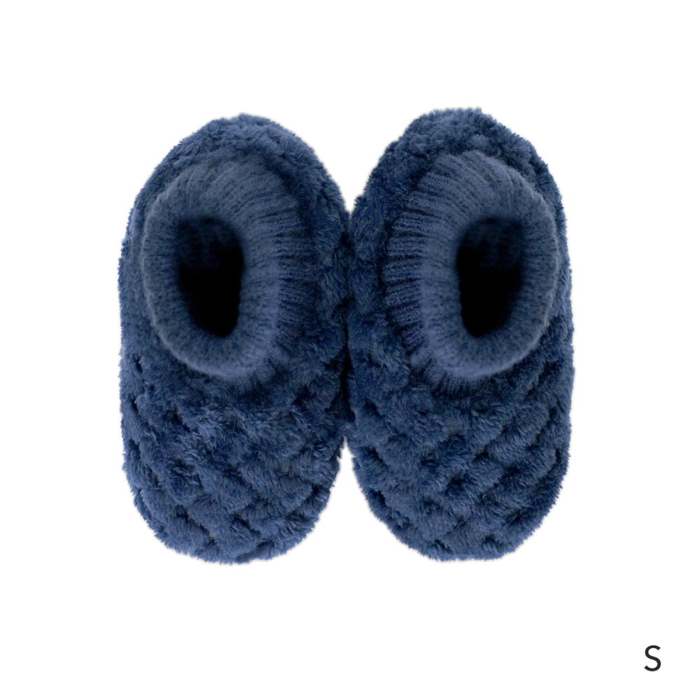 Splosh SnuggUps Toddler Slippers Non-Slip Soft Petal Navy