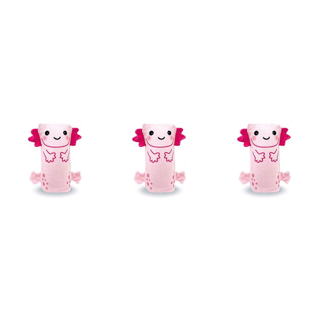 3PK Bensons Axolotl Reversible Water Snake Kids/Childrens Squishy Toy 13cm 5y+ Asstd