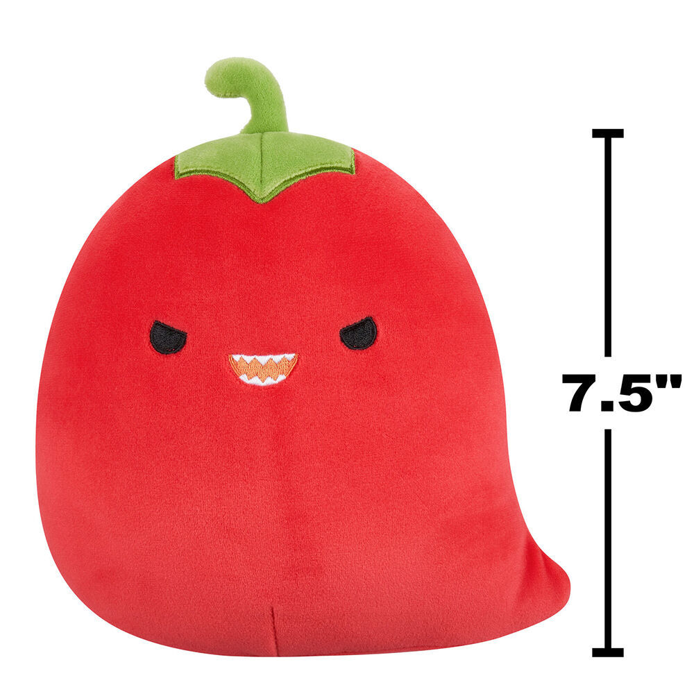 2PK Squishmallows 7.5in Christo Red ChiliPepper Stuffed Animal Plush Toy 3y+