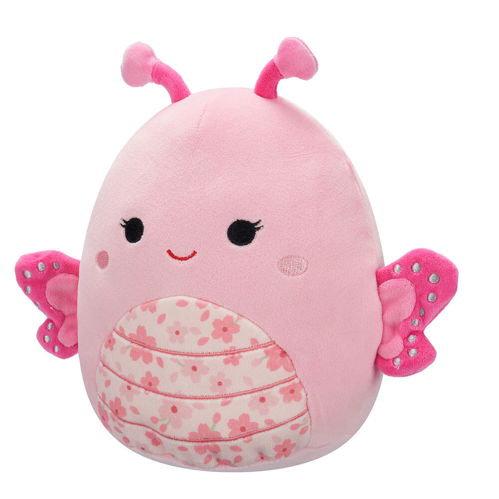 2PK Squishmallows 7.5in Mogo Pink Butterfly Stuffed Animal Kids Plush Toy 3y+