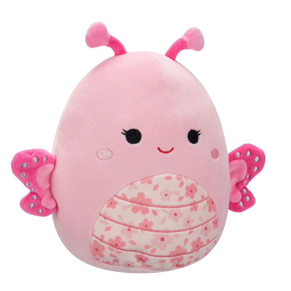 2PK Squishmallows 7.5in Mogo Pink Butterfly Stuffed Animal Kids Plush Toy 3y+
