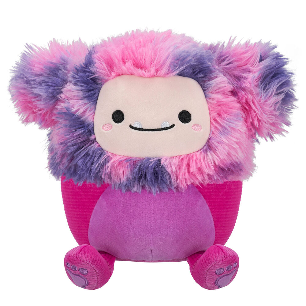 Squishmallows 7.5in Woxie Magenta Bigfoot Stuffed Animal Kids Plush Toy 3y+