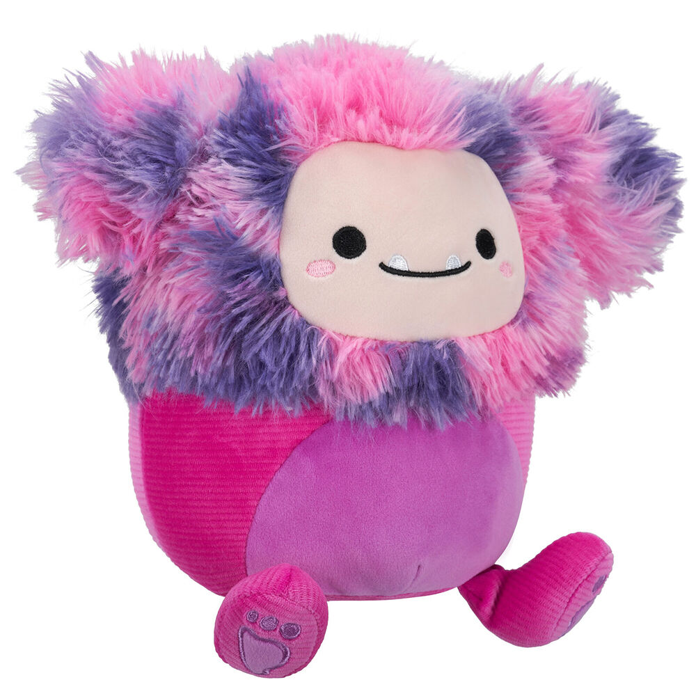 Squishmallows 7.5in Woxie Magenta Bigfoot Stuffed Animal Kids Plush Toy 3y+