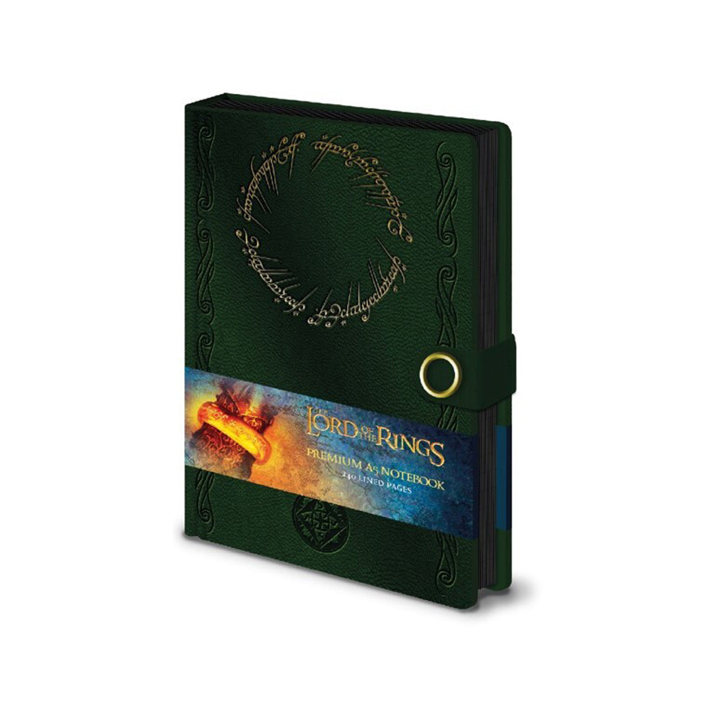 2PK The Lord Of The Rings A5 Premium Writing Notebook Stationery - Ring
