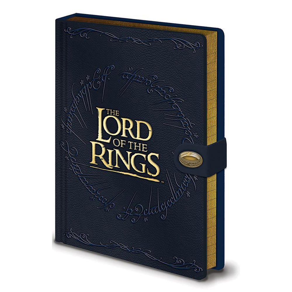 2PK The Lord Of The Rings A5 Premium Writing Notebook Stationery - Elvish