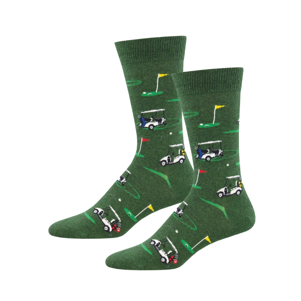 2PK Socksmith Mens Novelty Comfort Socks Putting Around One Size