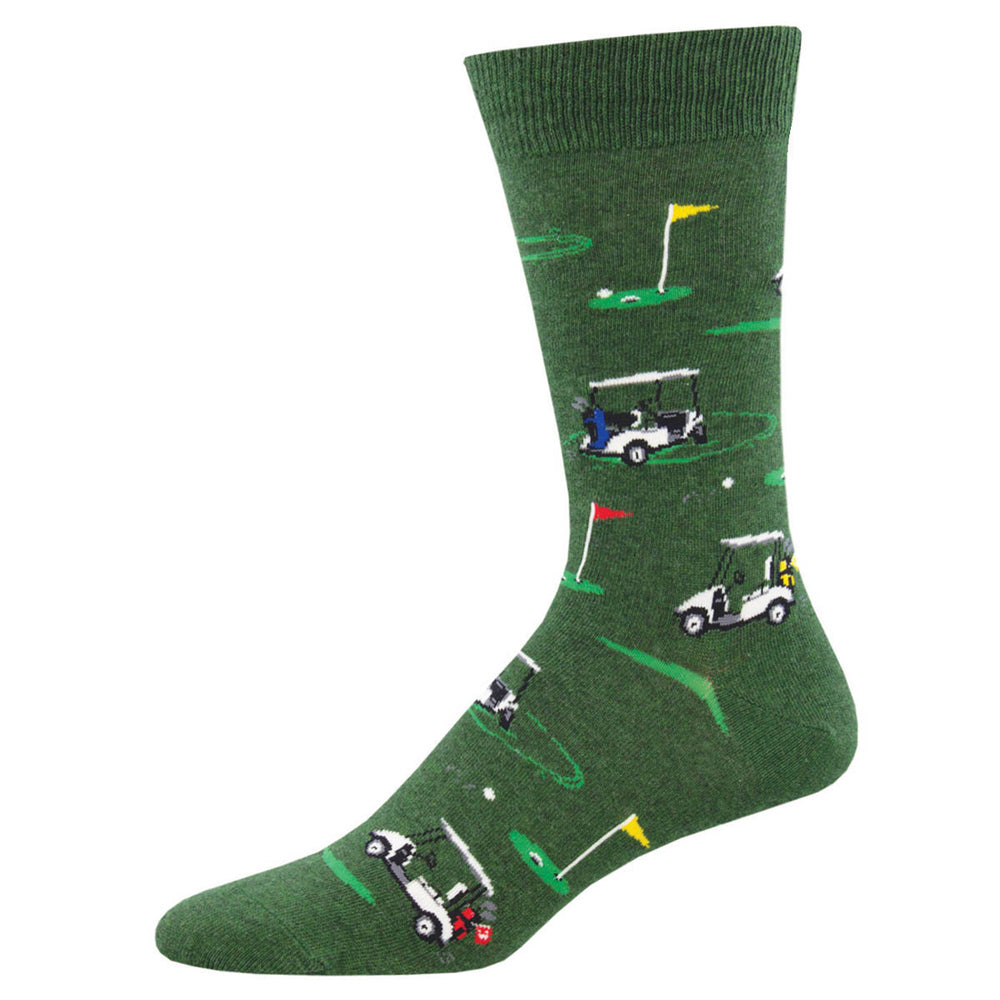 2PK Socksmith Mens Novelty Comfort Socks Putting Around One Size