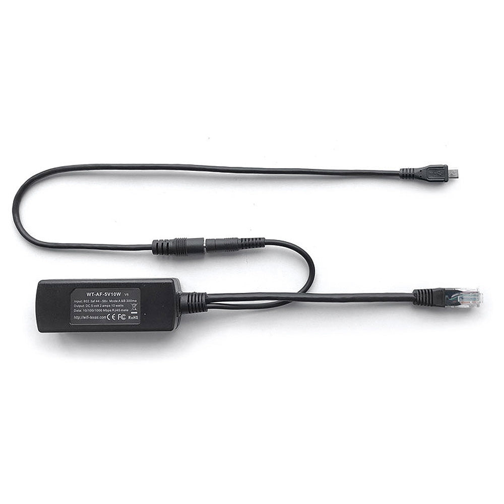 Smart Things S15M sCharge PoE 4856 Micro USB Splitter w/ Adapter/Ethernet Cable