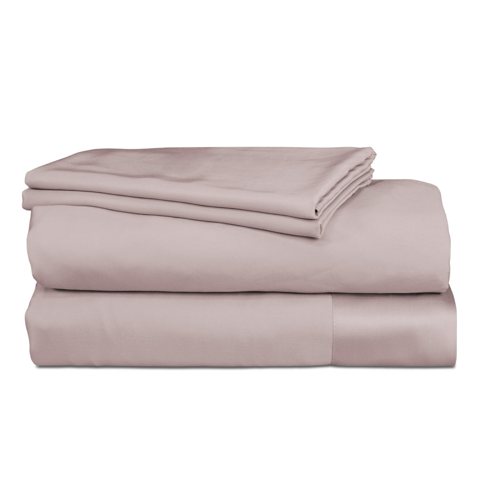 Algodon Bamboo Bed Sheet Set Home Bedding Blush