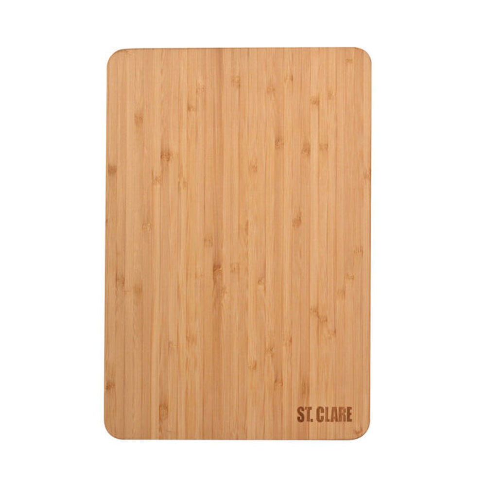 2PK St. Claire Bamboo Long Grain Chopping Board Rectangular 45x30x1.7cm