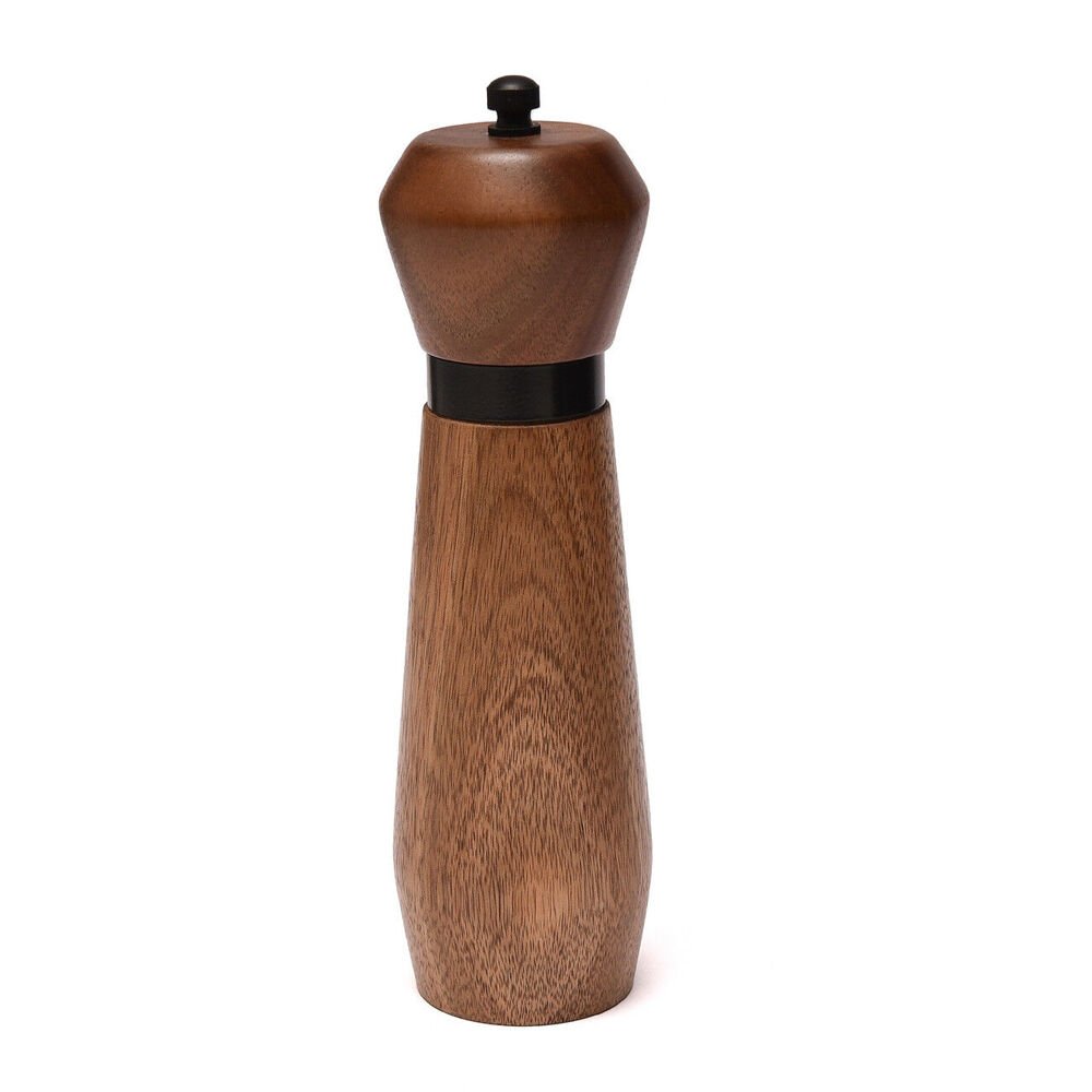 St. Claire Acacia and Stainless Steel Salt Pepper Grinder Mill 18cm