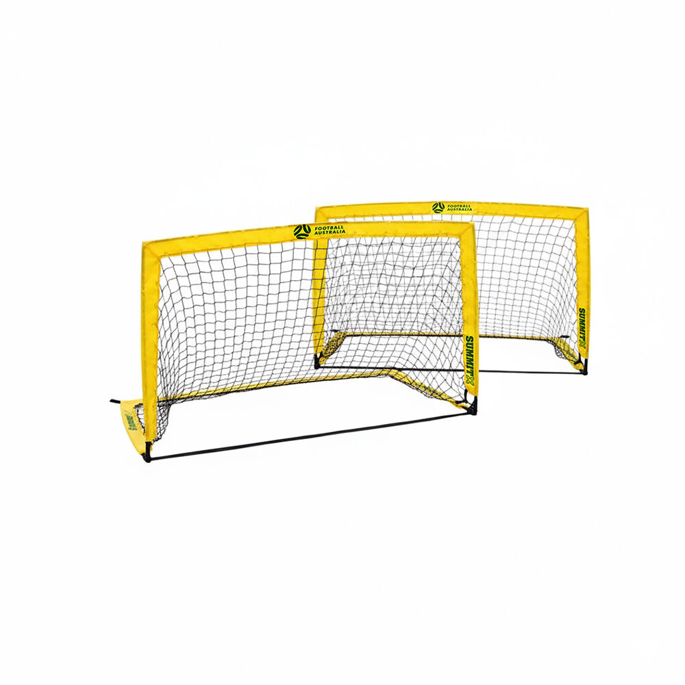 2PK Summit Football Australia Junior Soccer Goals Indoor/Outdoor 120cm/4ft