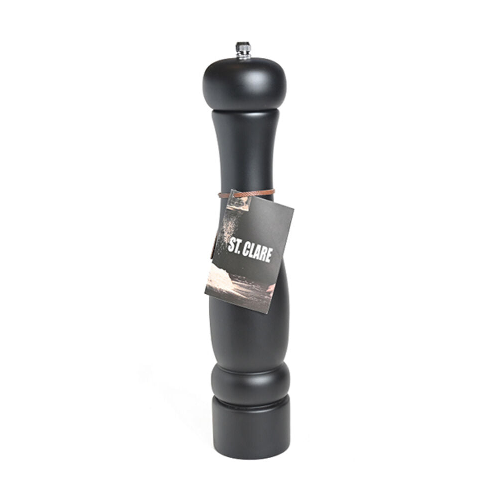 Classica Matte Black Salt and Pepper Grinder Kitchen Utensils 30cm