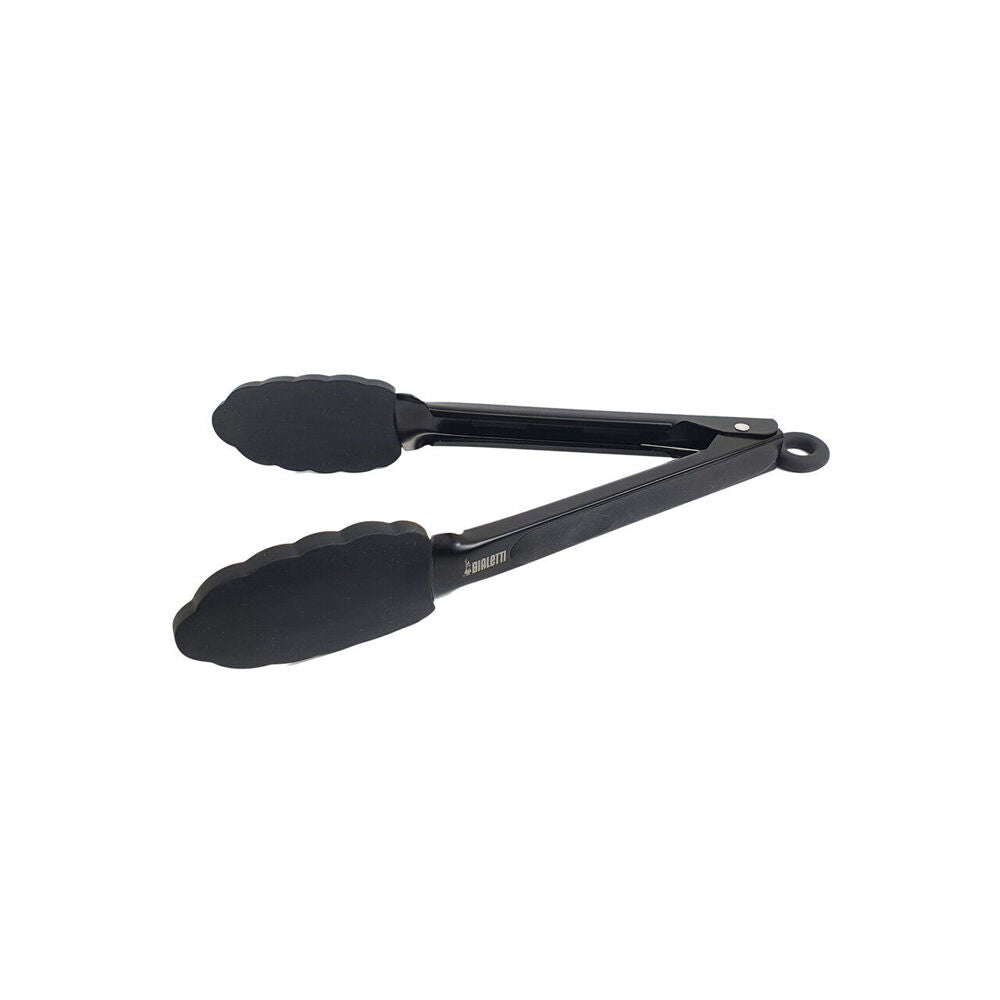 4PK Classica St. Clare Black Silicone & Stainless Steel Tongs 26cm Cookware